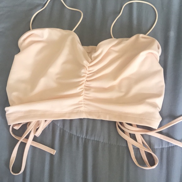 Drawstring crop top - Picture 2 of 3
